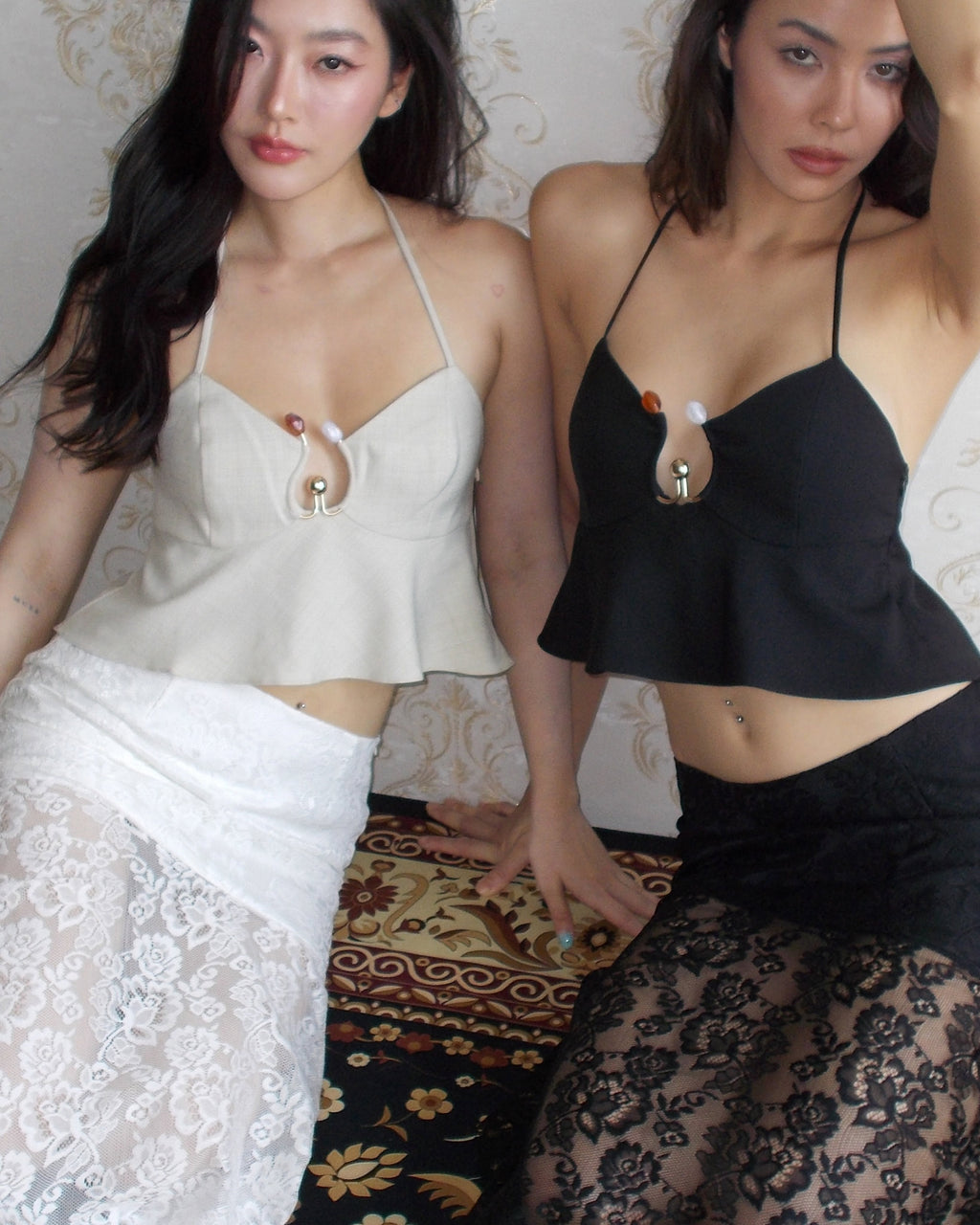 Sexy lace skirt