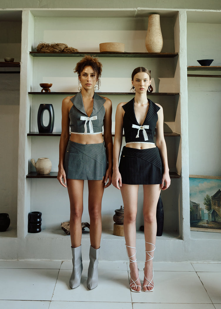 Posy low-rise skort