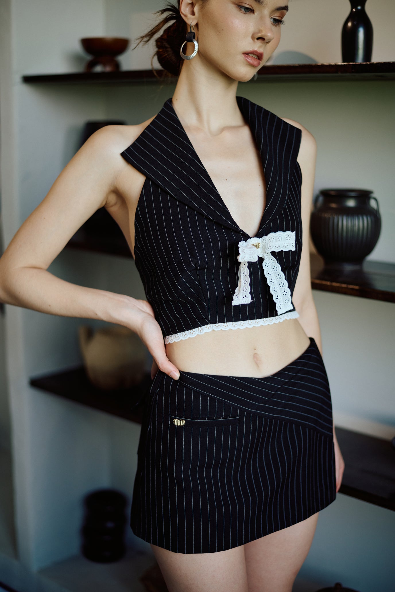 Luna stripe top