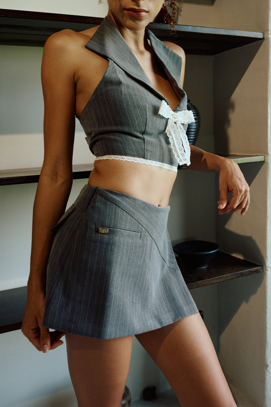 Posy low-rise skort