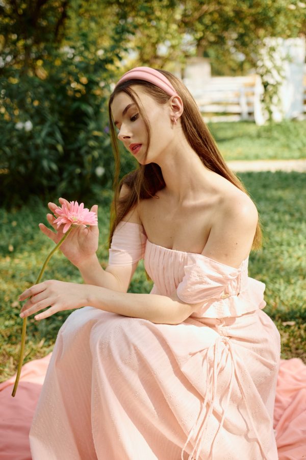 Labelle tie-back bustier