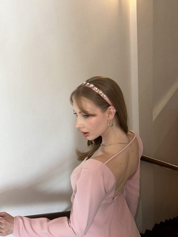Royal mini dress