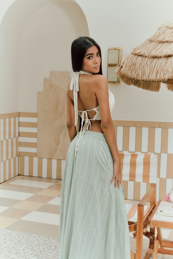Blossom halter top