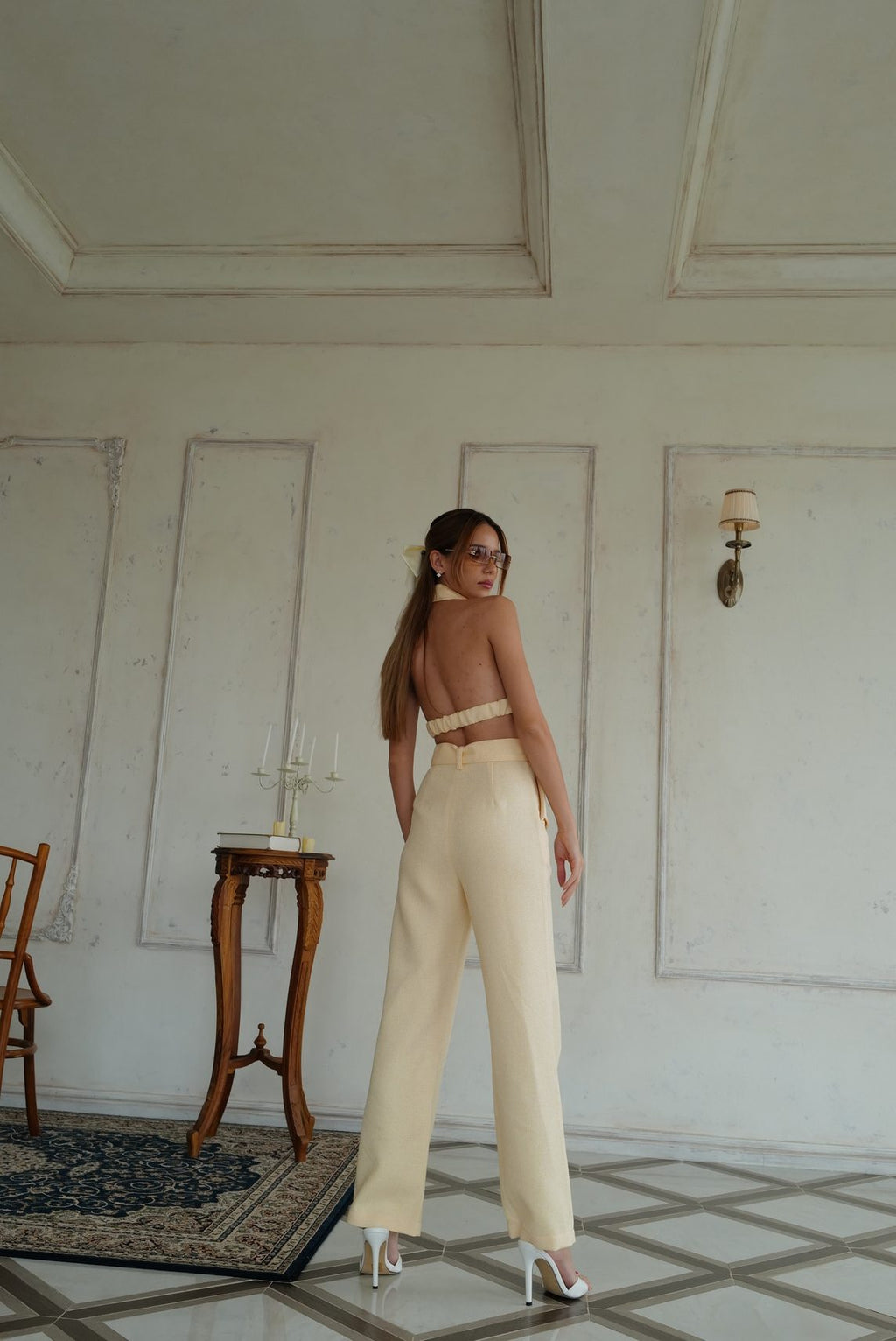 Gabriel belt jumpsuit