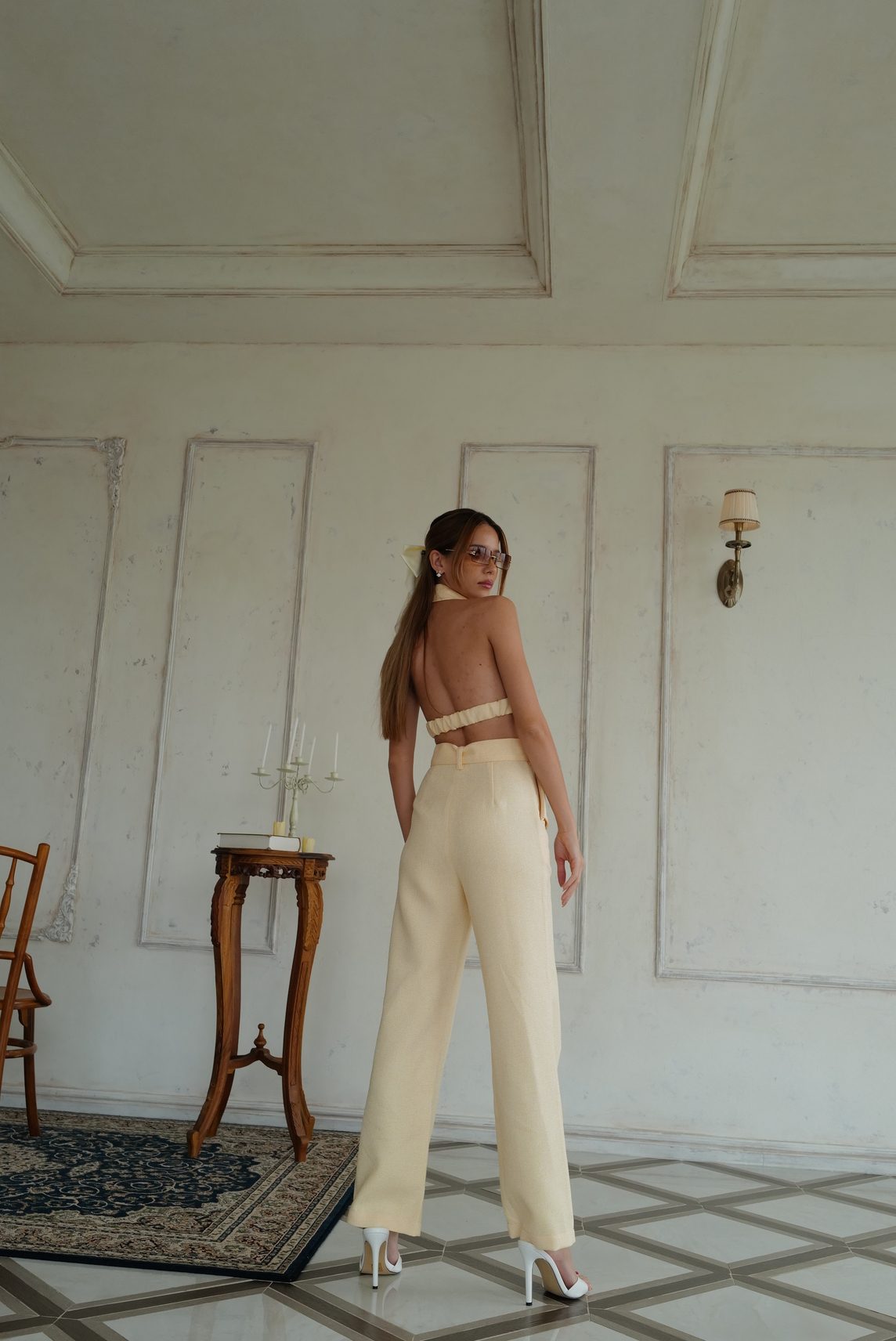 Gabriel belt jumpsuit