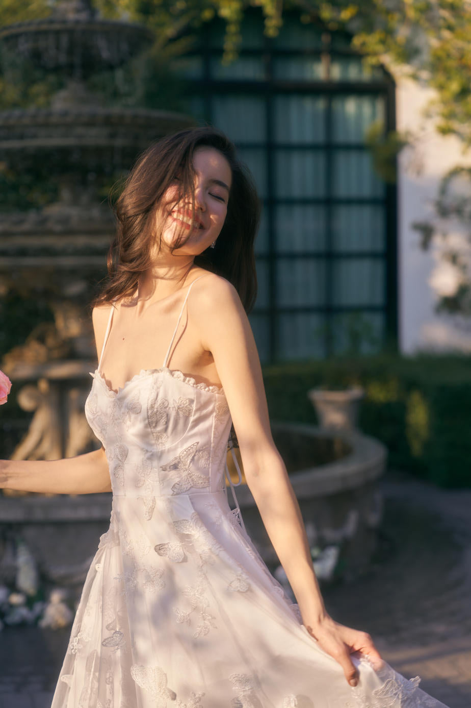 Lauren linen maxi dress