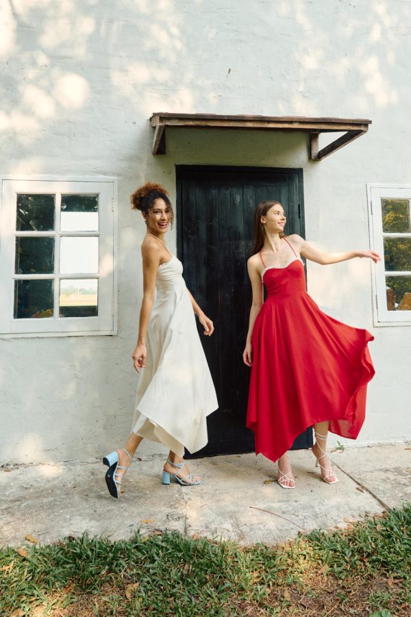 Lauren linen maxi dress