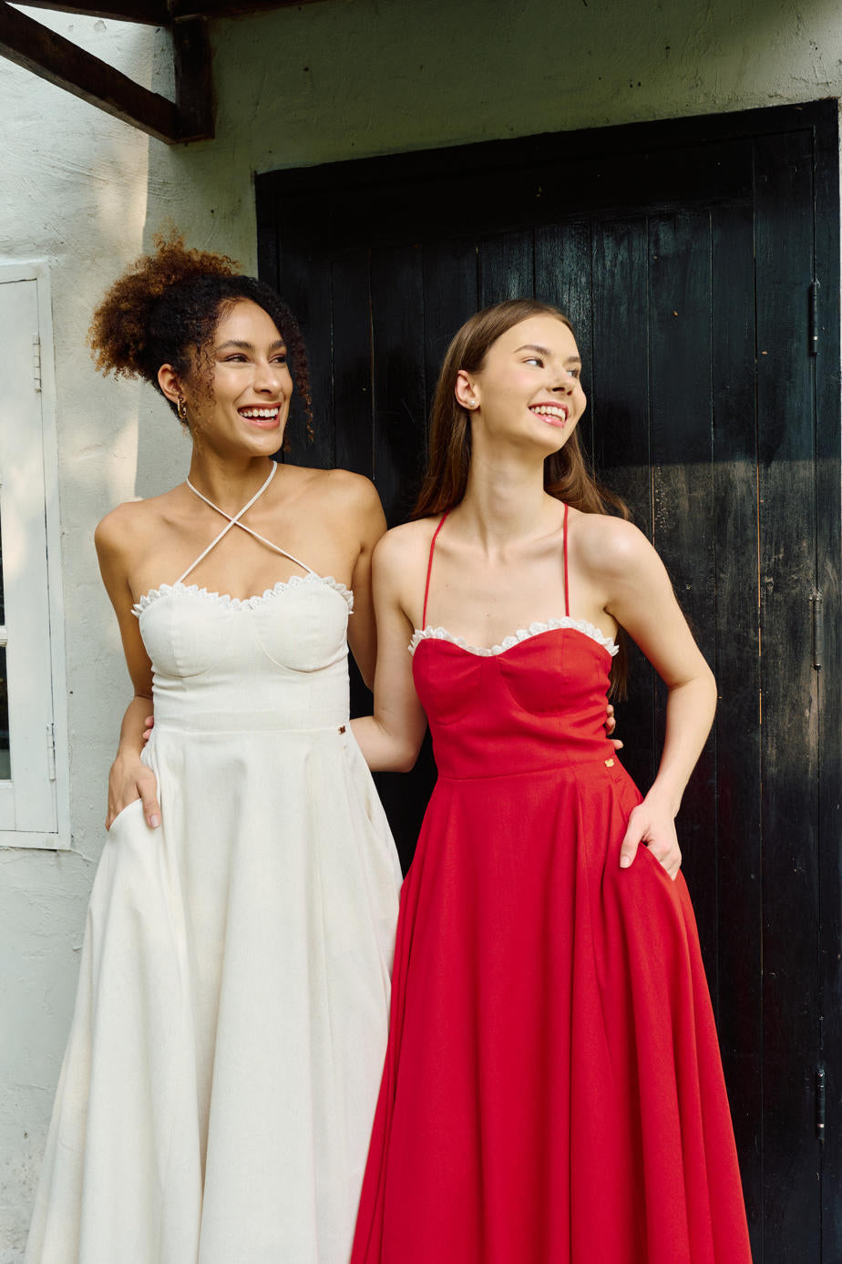 Lauren linen maxi dress