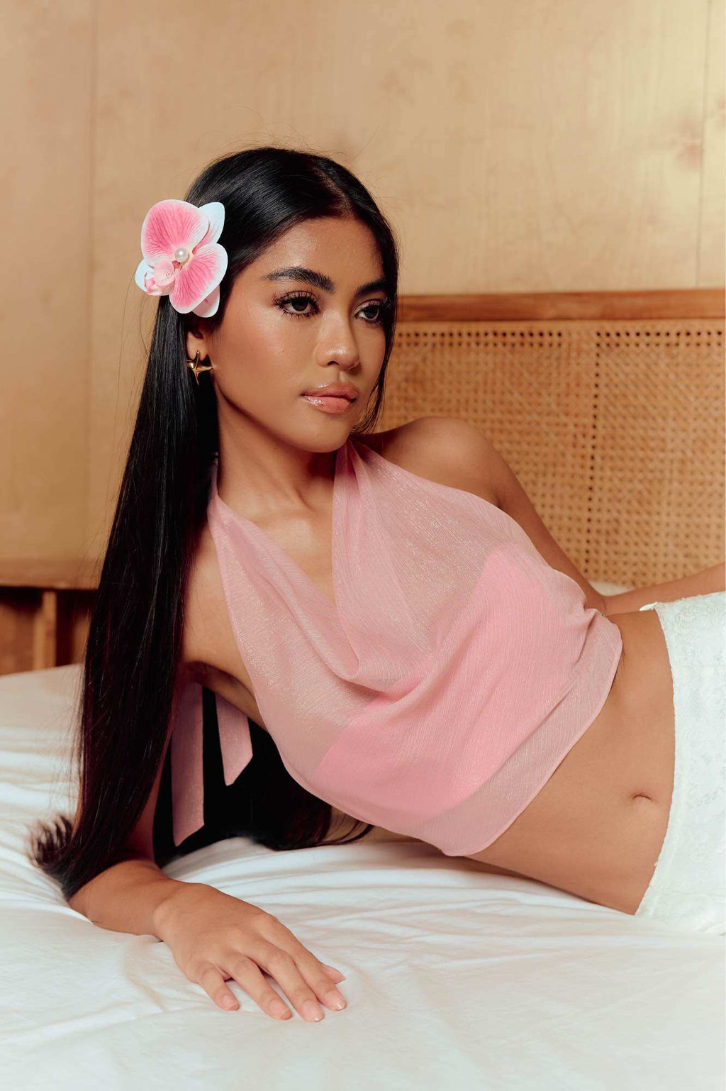 Blossom halter top