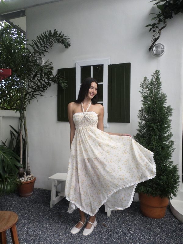 Lilibet chiffon dress